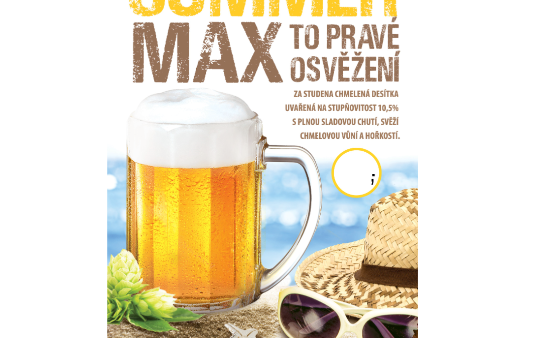 Přivítejte přicházející leto s pivem Summer Max